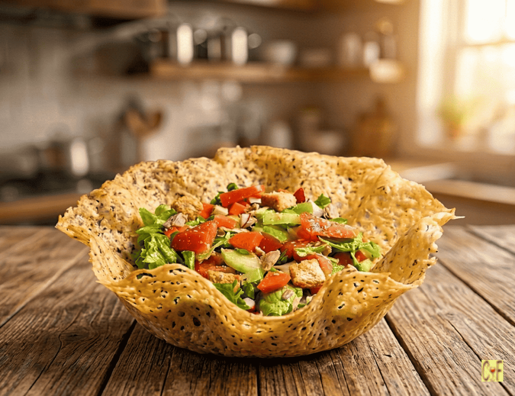 Edible Cheese Bowls