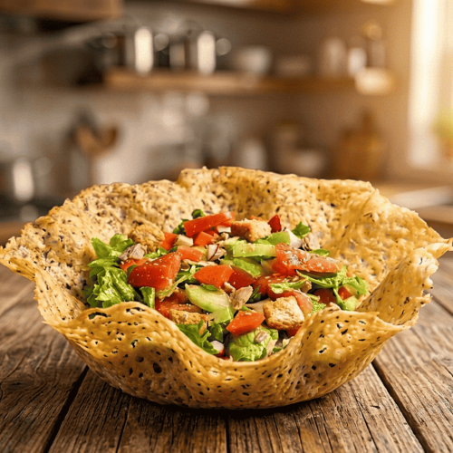 Edible Cheese Bowls