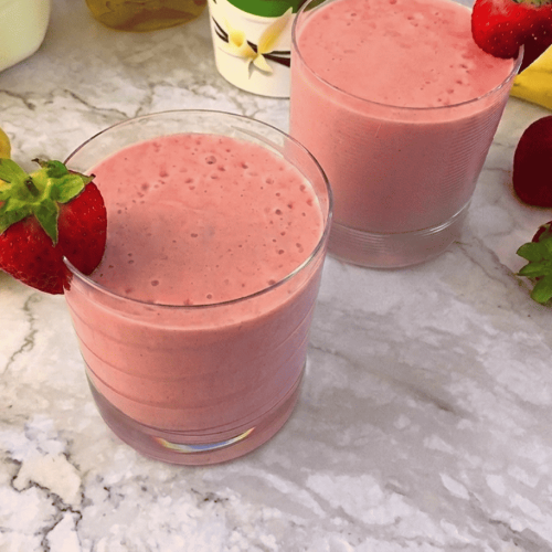 Guava Strawberry Banana Smoothie