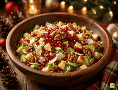 Shaved Brussels Sprouts Salad