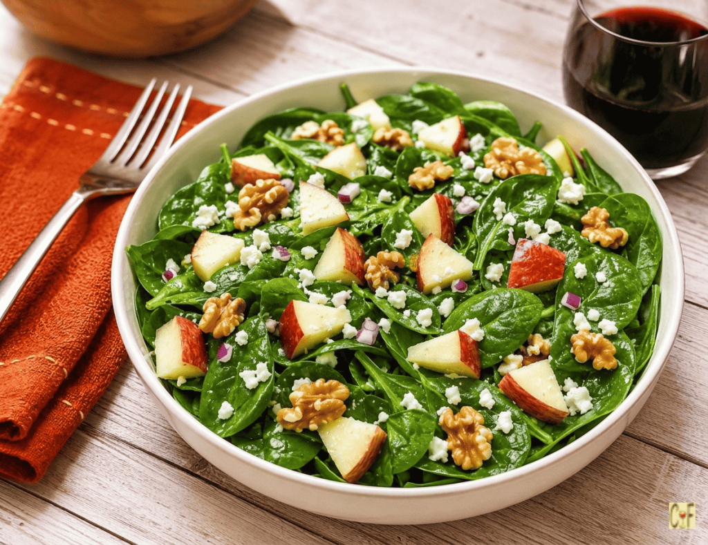 Spinach Apple Salad