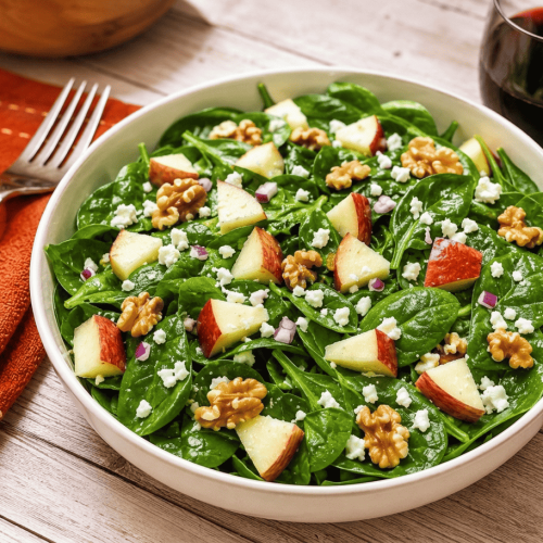 Spinach Apple Salad