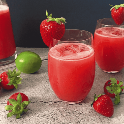 Strawberry Agua Fresca