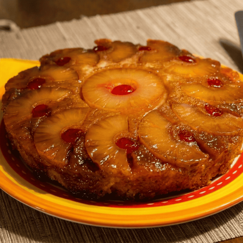 Tropical Pineapple Upside Down Cake