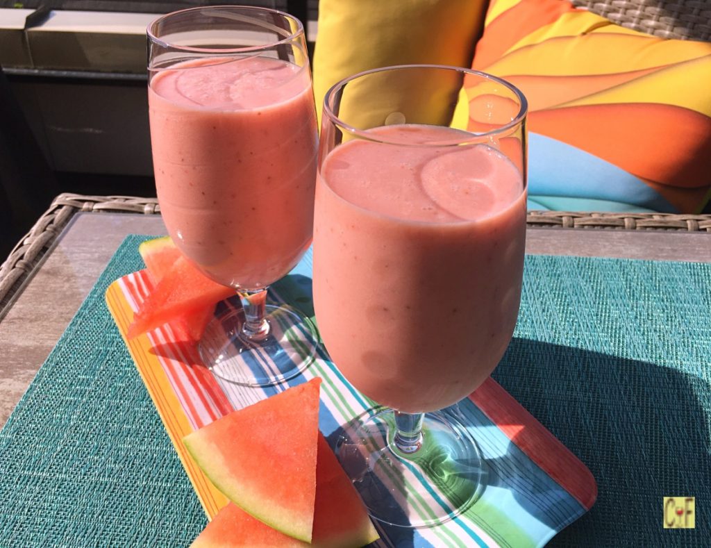 Watermelon Strawberry Smoothie