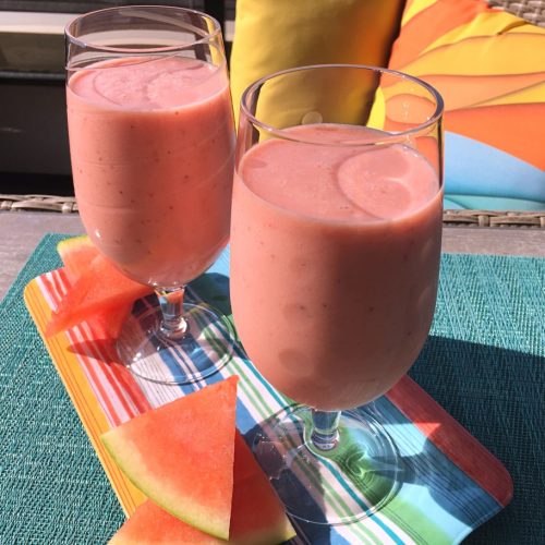 Watermelon Strawberry Smoothie