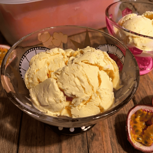 Passion Fruit Ice Cream