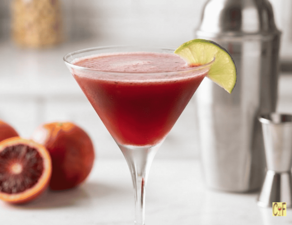 Blood Orange Martini
