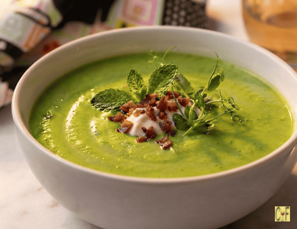 Chilled Pea Soup