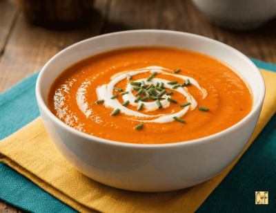 Chilled Roasted Pepper Soup