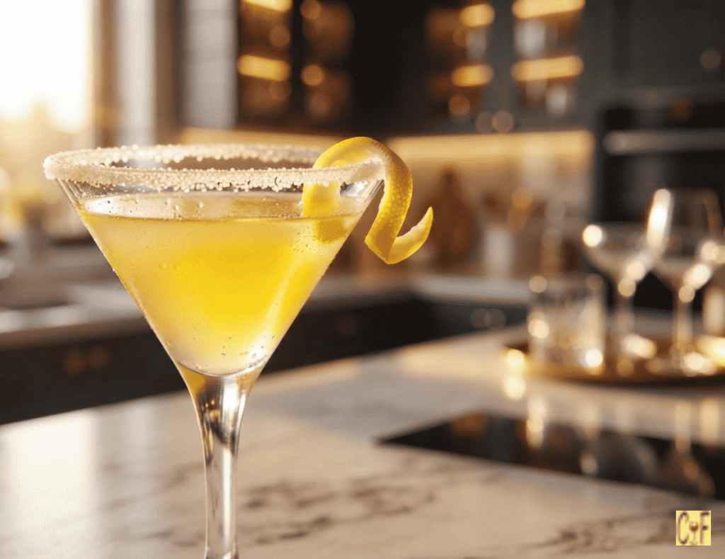 Lemon Drop Limoncello Martini