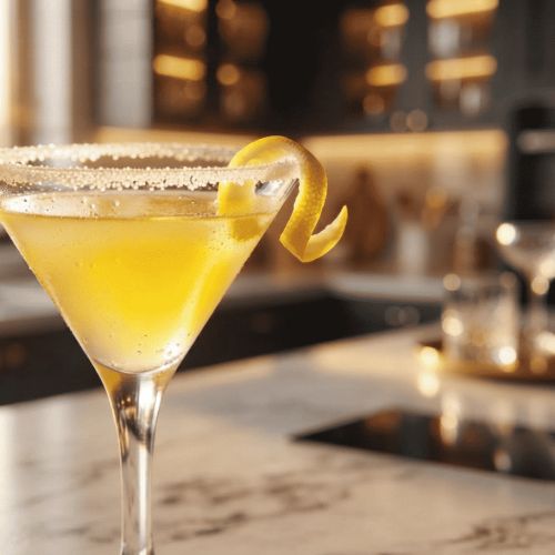 Lemon Drop Limoncello Martini