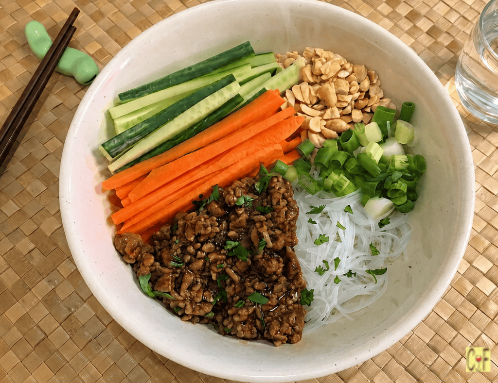 Asian Ginger Pork Noodles
