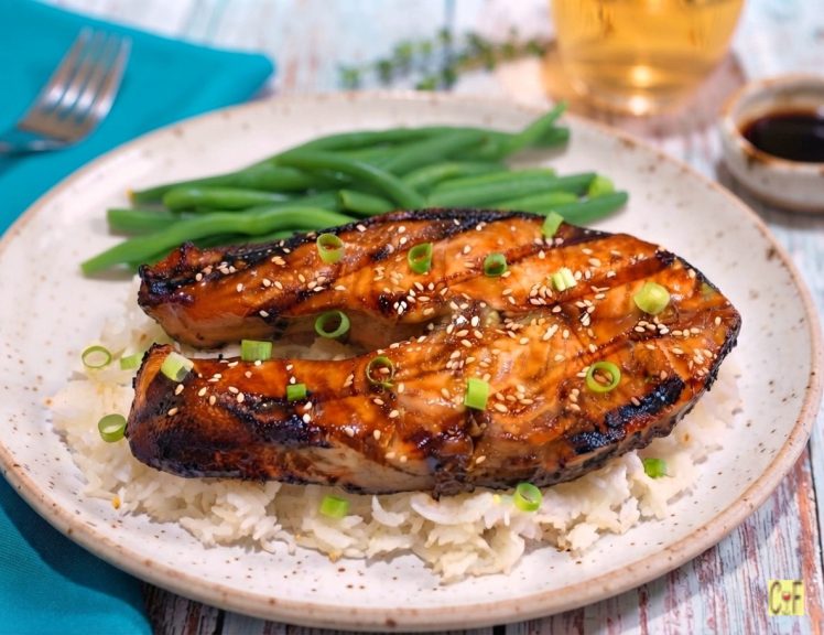 BBQ Salmon Steaks