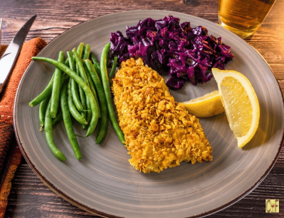 Cornflake Crusted Fish