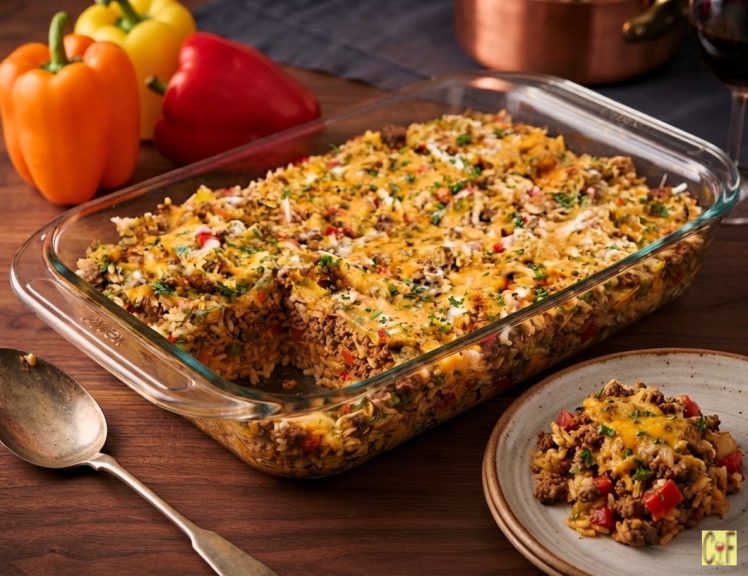 Deconstructed Stuffed Pepper Casserole