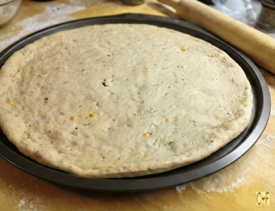 Easy-Cheesy Herb Pizza Dough