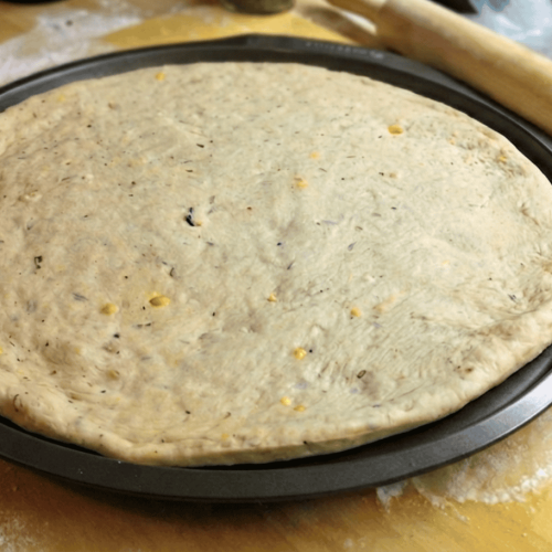 Easy-Cheesy Herb Pizza Dough