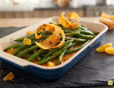 Green Beans with Chili-Orange Oil