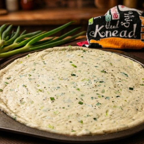 Green Onion Pizza Dough