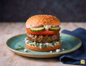 Mediterranean Lamb Burgers