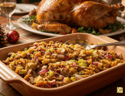 Old Fashioned Stuffing with Giblets