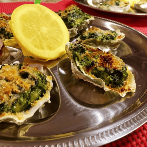Oysters Rockefeller
