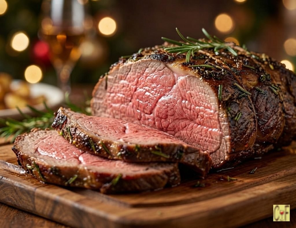 Roast Beef with Fresh Herbs