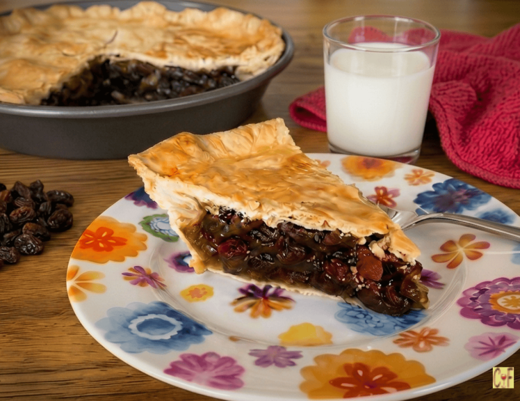 Rum Raisin Pie