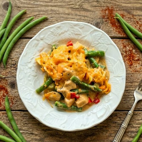 Southwest Chicken & Green Bean Casserole