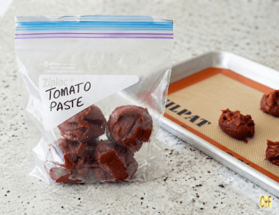 Tomato Paste Leftover Solution