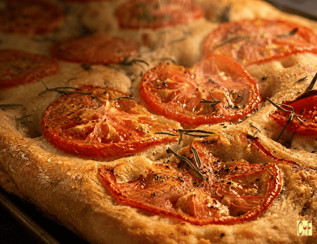 Tomato Rosemary Focaccia